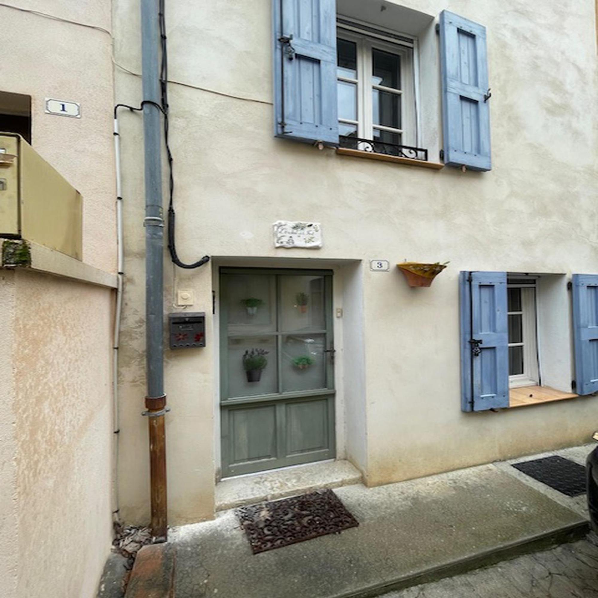 Maison De Village Centre Quinson Exterior foto